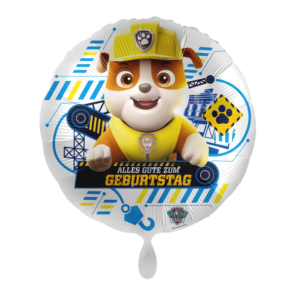 Paw Petrol Alles Rubble Gute zu Geburtstag 43cm