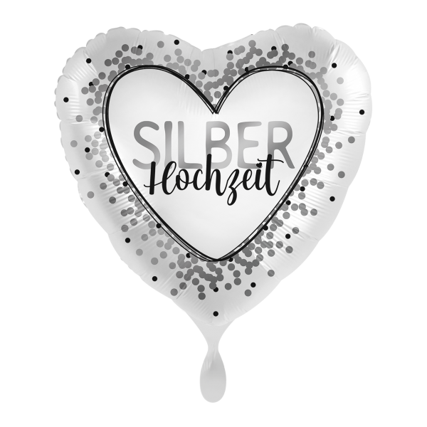 Silberhochzeit 43cm