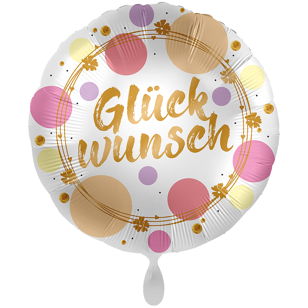 Glückwunsch mit Dots 71cm