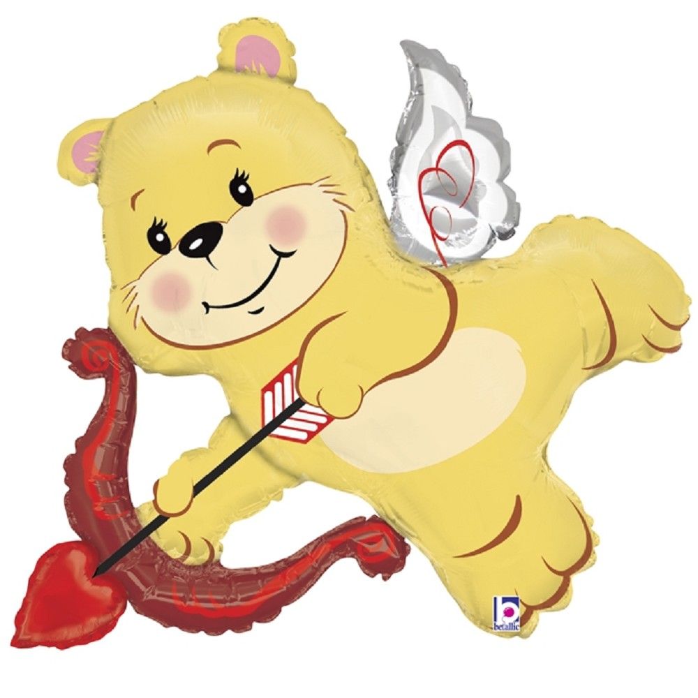 Teddybär mit Liebespfeil 107cm