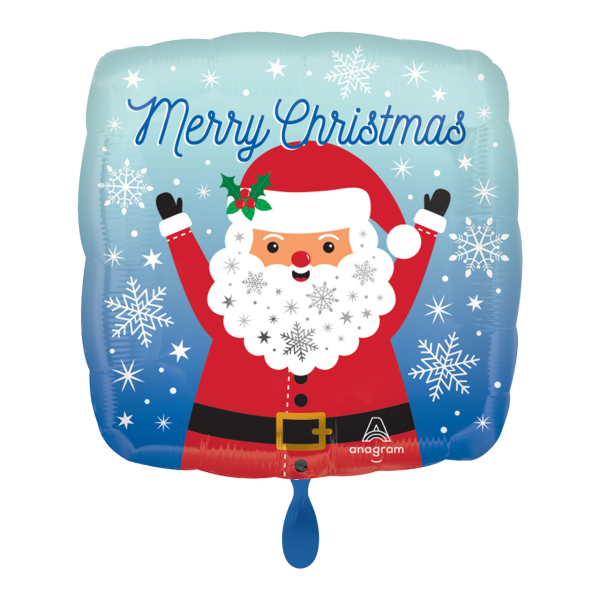 Merry Christmas Santa 45cm