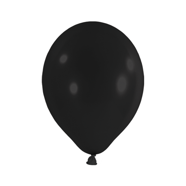 Latexballon black 30cm
