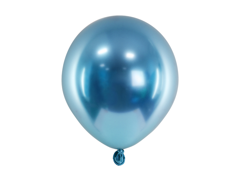 Latexballon Glossy Blau 30cm