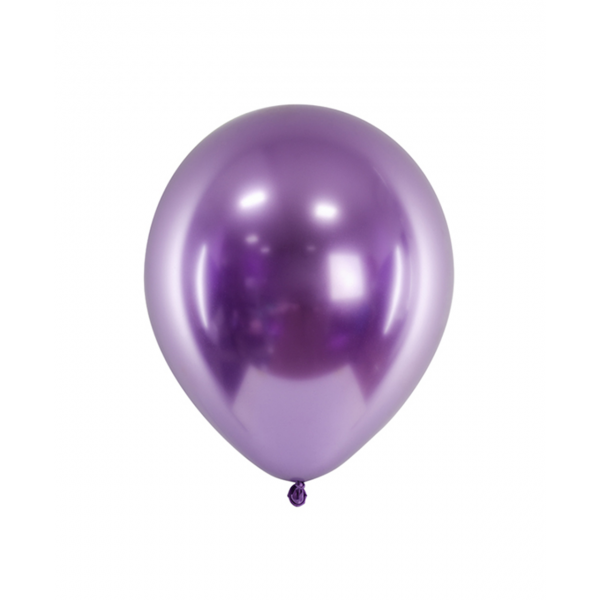 Latexballon Glossy Violett 30cm