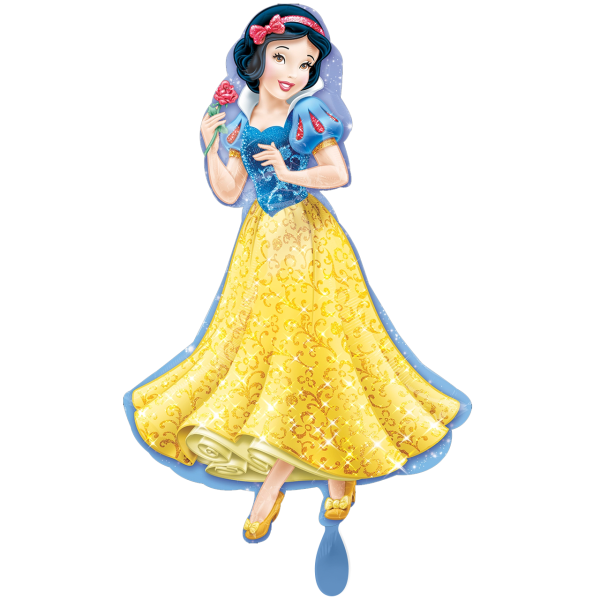 Schneewittchen Glitzerfolie93cm