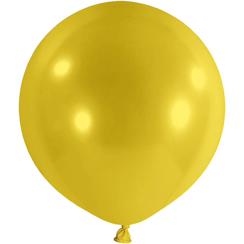 Latexballon Jumbo gelb 1m