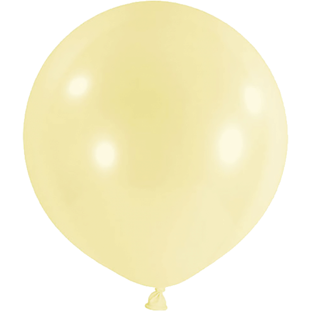 Latexballon Jumbo Gelb 60cm
