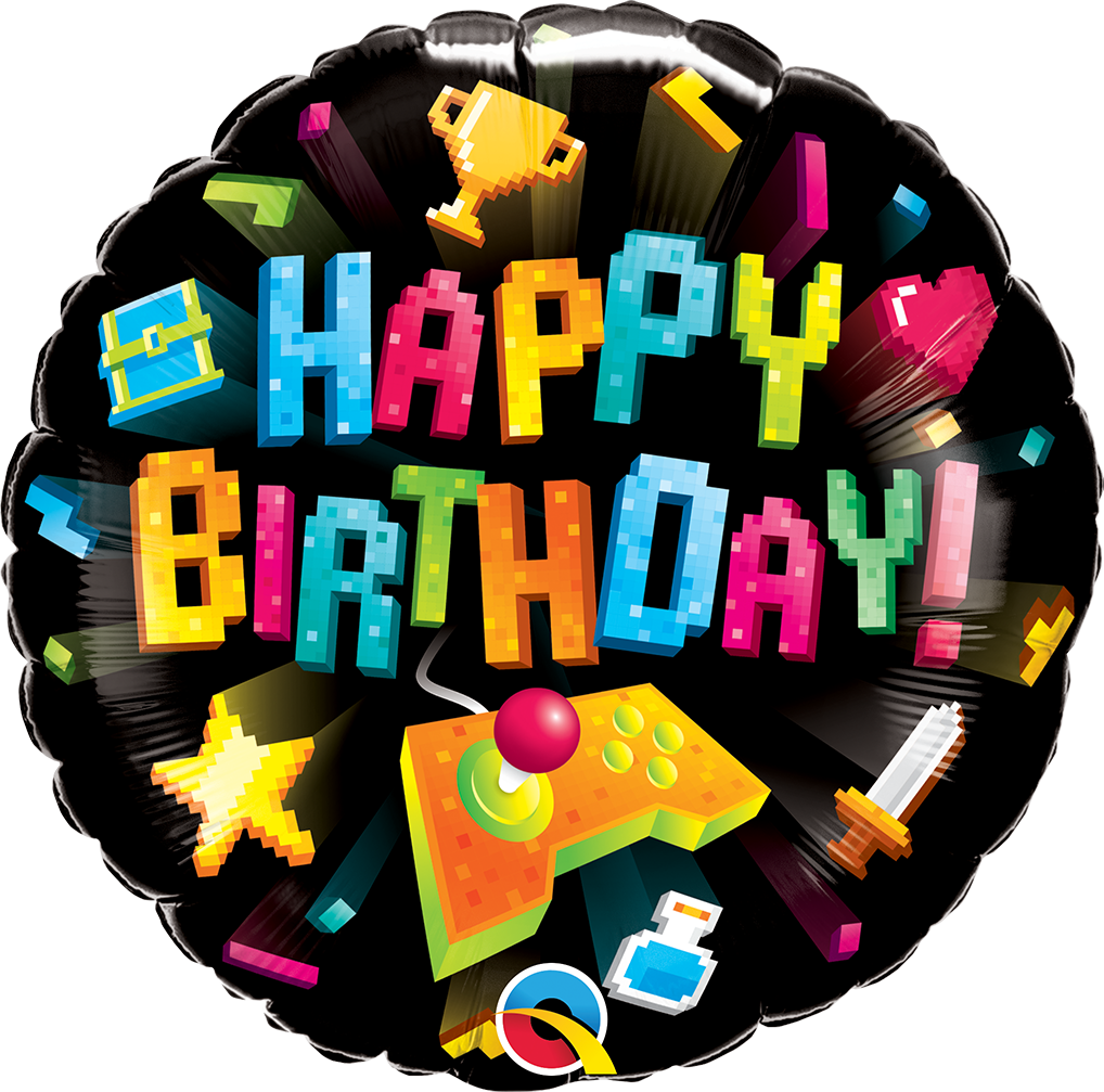 Happy Birthday Gaming 46cm 