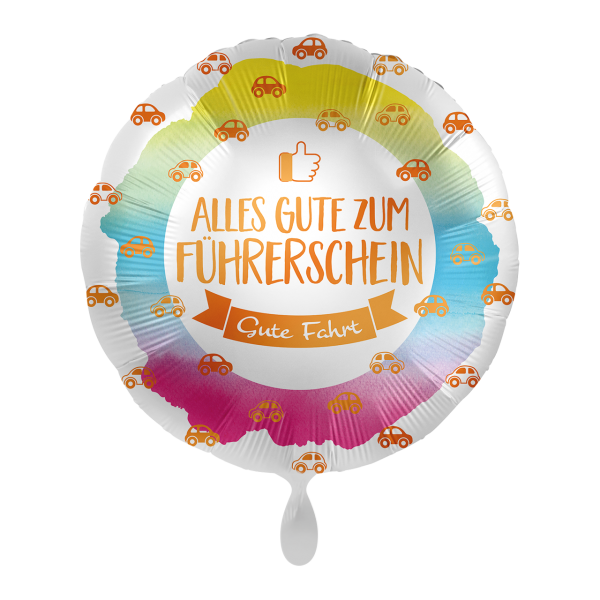 Alles gute zum Führerschein Gute Fahrt 43cm