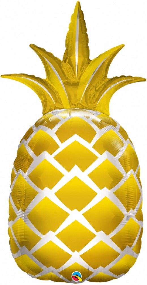 Goldene Ananas 112cm
