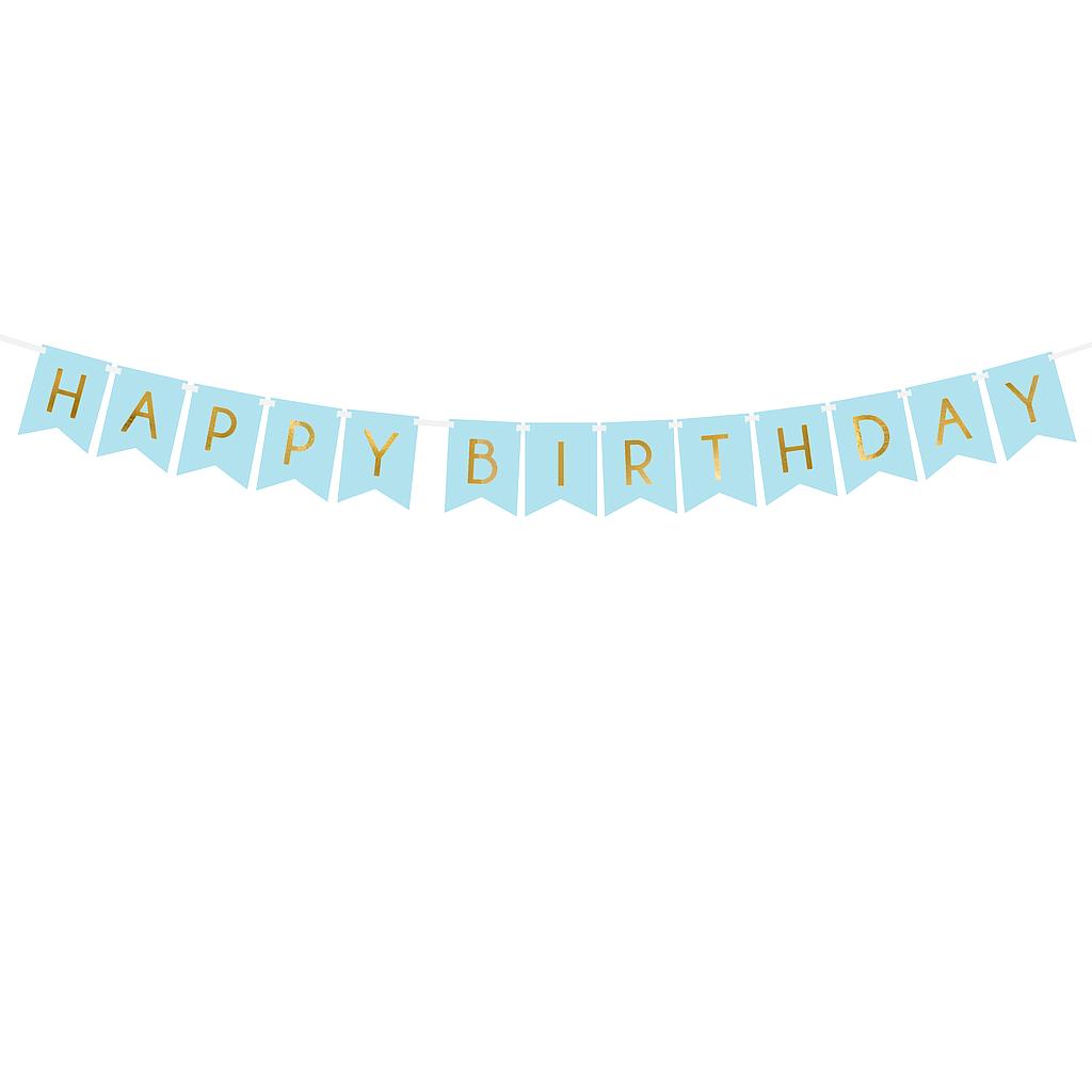 Banner Happy Birthday 175x15cm