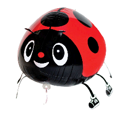 [2100000004331] AirWalker Marienkäfer 56cm