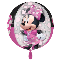 [2100000008308] Ballon - Orbz® - Minnie Maus Forever