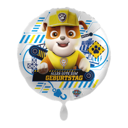 [2100000010967] Paw Petrol Alles Rubble Gute zu Geburtstag 43cm