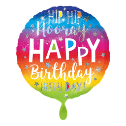 Hip Hip Hooray Birthday 43cm