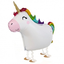[2100000013593] Walking Balloon Buddie Einhorn 81cm