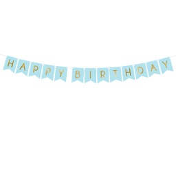 Banner Happy Birthday 175x15cm