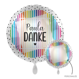 [2100000001019] Personalize IT - Bunte Streifen 43cm