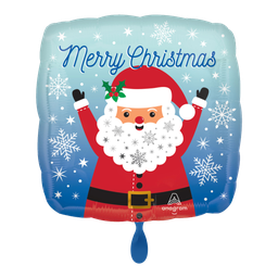 [2100000016662] Merry Christmas Santa 45cm