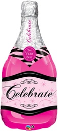 [2100000016792] Sektflasche pink 99cm