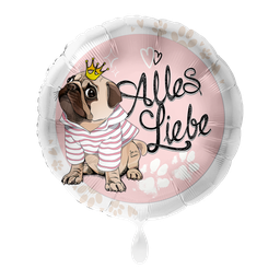 [2100000001125] Mops Alles Liebe 43cm