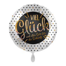 [2100000018017] Viel Glück und alles Gute für die Zukunft 43cm