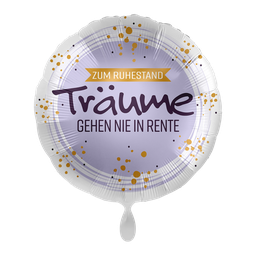 [2100000018031] Zum Ruhestand Träume gehen nie in Rente 43cm
