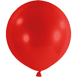 [2100000018109] Latexballon Jumbo rot 1m