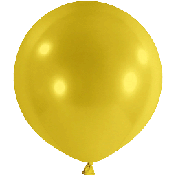 [2100000018093] Latexballon Jumbo gelb 1m