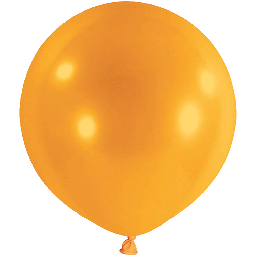 [2100000018086] Latexballon Jumbo orange 1m
