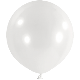[2100000018123] Latexballon Jumbo weiß 1m