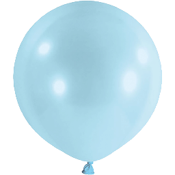 [2100000018185] Latexballon Jumbo Hellblau 60cm
