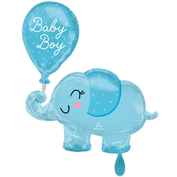 [2100000018307] Baby Boy Elephant 78cm