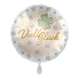 [2100000018390] Viel Glück mit Kleeblatt 43cm
