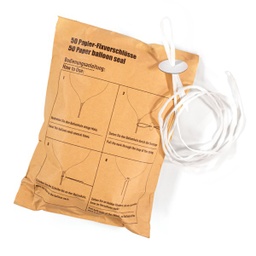 [2100000018932] Schnellverschlüsse aus Papier für Latexballons
