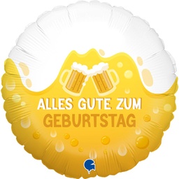 [2100000019366] Alles gute zum Geburtstag Prost mit Bierkrug 46cm