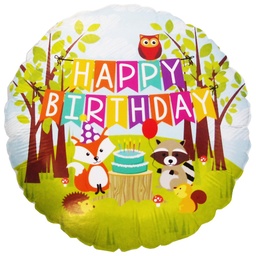 [2100000019427] Happy Birthday kleine Waldbewohner 46cm