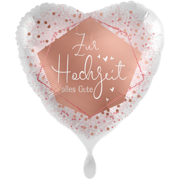 [2100000019823] Zur Hochzeit alles Gute 71cm