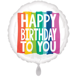 [2100000001248] Happy Birthday to you Regenbogen 71cm