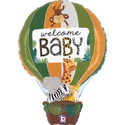 [2100000020454] Welcome Baby Jungle Animals 61cm