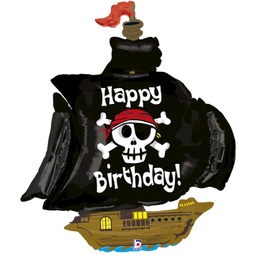 [2100000020461] Piratenschiff Happy Birthday 86cm