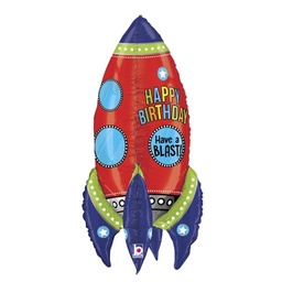 [2100000020515] Rakete Happy Birthday 84cm