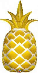 [2100000020621] Goldene Ananas 112cm