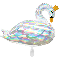 [2100000001545] Schwanenpinzessin glitzerfolie 73cm
