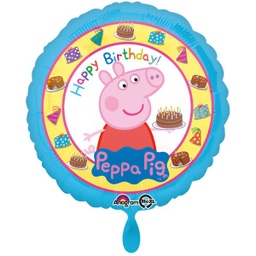[2100000001590] Peppa Pig Happy Birthday 45cm